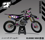 Kit gráfico de motocross 100% personal