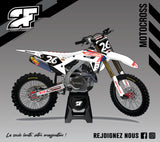 Kit gráfico de motocross 100% personal