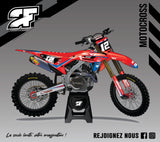 Kit gráfico de motocross 100% personal