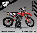 Kit gráfico de motocross 100% personal