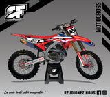 Kit gráfico de motocross 100% personal