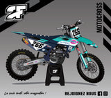 Kit gráfico de motocross 100% personal