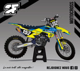 Kit gráfico de motocross 100% personal