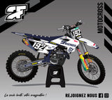 Kit gráfico de motocross 100% personal