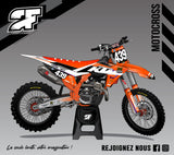 Kit gráfico de motocross 100% personal
