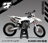 Kit gráfico de motocross 100% personal