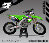 Kit gráfico de motocross 100% personal