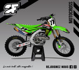 Kit gráfico de motocross 100% personal