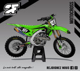 Kit gráfico de motocross 100% personal