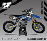 Kit gráfico de motocross 100% personal