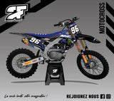 Kit gráfico de motocross 100% personal