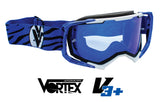 VORTEX V3+ AZUL Y BLANCO