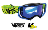 VORTEX V3+ AMARILLO Y AZUL FLUORESCENTE